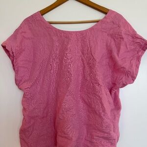 Madewell Pink Top